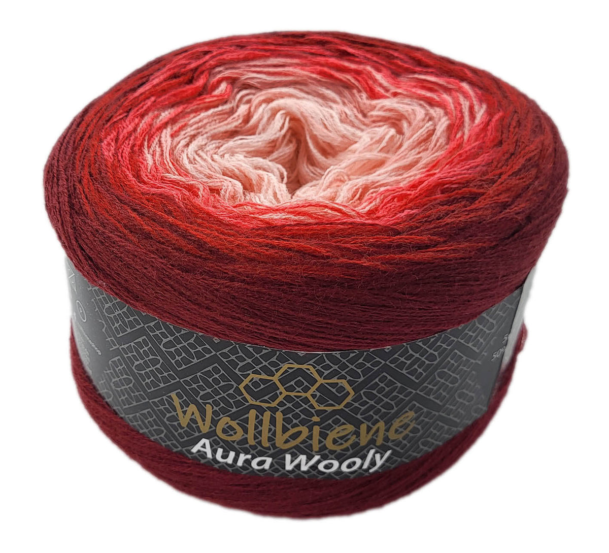 Wollbiene Aura Wooly Bobbel 200g Farbverlauf 700m