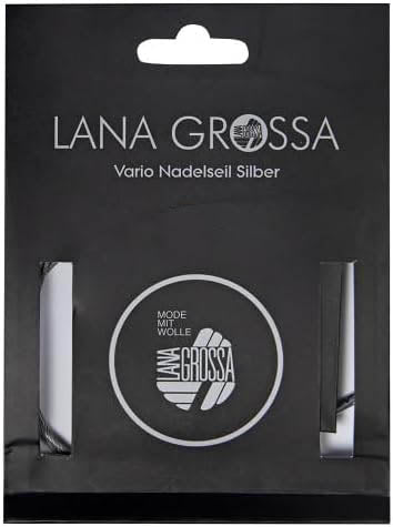 Lana Grossa Knit Pro Nadelseil Vario Edelstahl drehbar