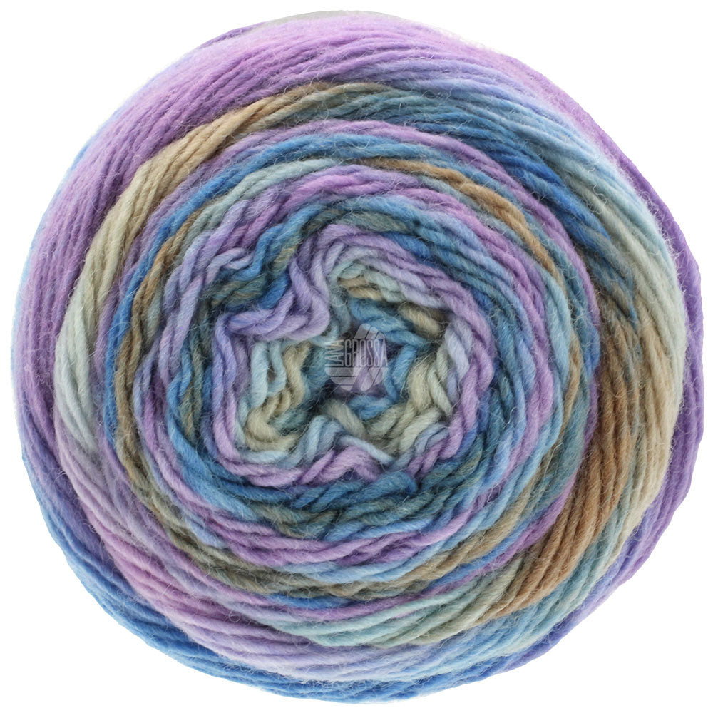 Lana Grossa MEILENWEIT 100 COLOR MIX MULTI