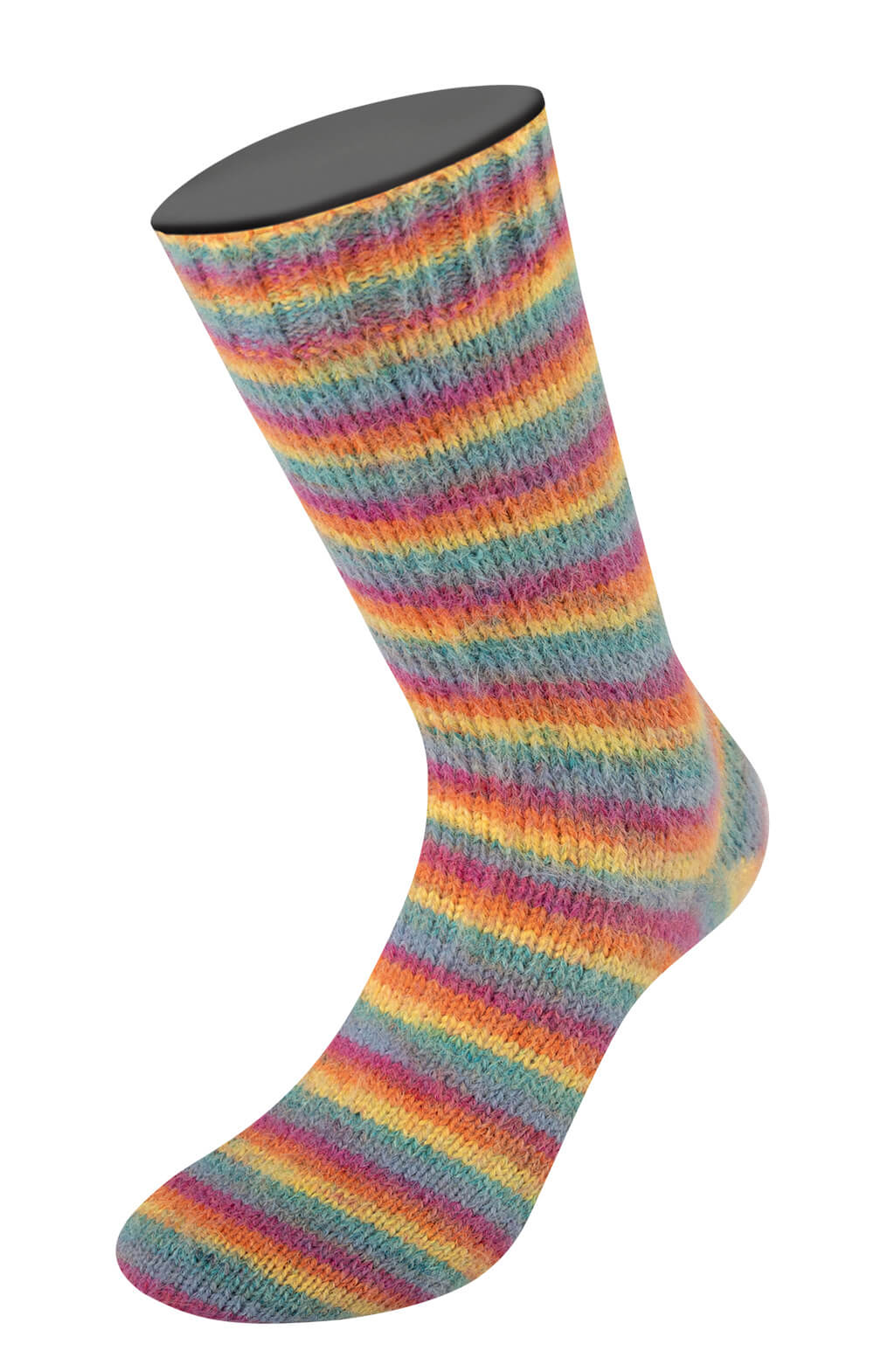 Lana Grossa Cosy Socks Multi Stripes